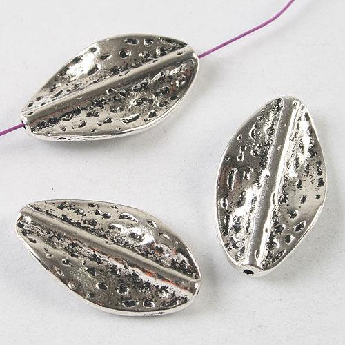 10pcs dark silver tone Distortion spacer beads h3849