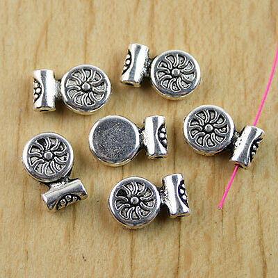 15pcs Tibetan silver windmill tube spacers h0364