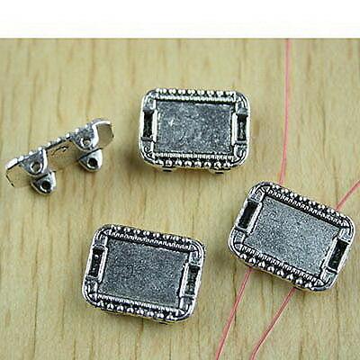 10pcs Tibetan silver picture frame charms h2851