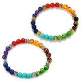 7 Chakra Beads Natural stones beads Yoga Reiki charm Necklace Bracelets to Pick