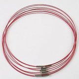 5PCS 16inch Stainless Steel Chain Necklace magnetic Clasp assorted freeshipping