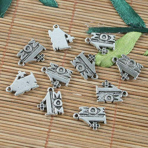 18pcs tibetan  silver color MOM pattern design  charm G1163