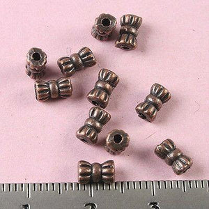 140pcs copper-tone constringent spacer beads h1822