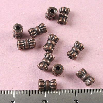 140pcs copper-tone constringent spacer beads h1822