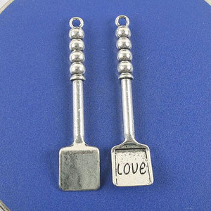 4pcs Tibetan silver love cooking tool charm pendant h0826