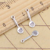50pcs Charms Kitchen Cooking Spatula 18x5mm Tibetan Silver Color Pendants Antique Jewelry Making DIY Handmade Craft