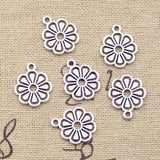 50pcs Charms Limon Orange 17x14mm Antique Silver Color Pendants DIY Crafts Making Findings Handmade Tibetan Jewelry