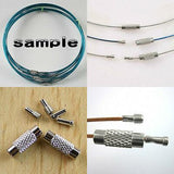 Pick  Multi-colors stainless steel wire 1mm for Necklace making DIY