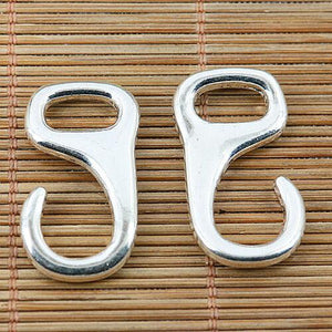 10pcs silver tone  antiqued bronze special number 9 findings EF2007