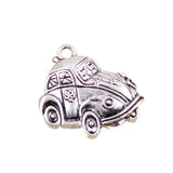10pcs Charms Retro Classic Car 31x32mm Tibetan Bronze Silver Color Pendants Antique Jewelry Making DIY Handmade Craft