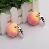 Fashion Jewelry Stud Earring Sweet peach Earring lovely Earring