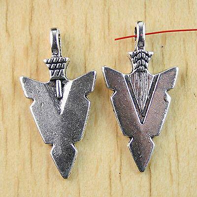 10pcs Arrowhead charms for Jewelry Making h0951