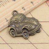 5pcs Charms Retro Classic Cars 31x32mm Tibetan Silver Color Pendants Antique Jewelry Making DIY Handmade Craft