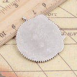 5pcs Charms Solar System Galaxy 41x37mm Tibetan Bronze Silver Color Pendants Antique Jewelry Making DIY Handmade Craft Pendant