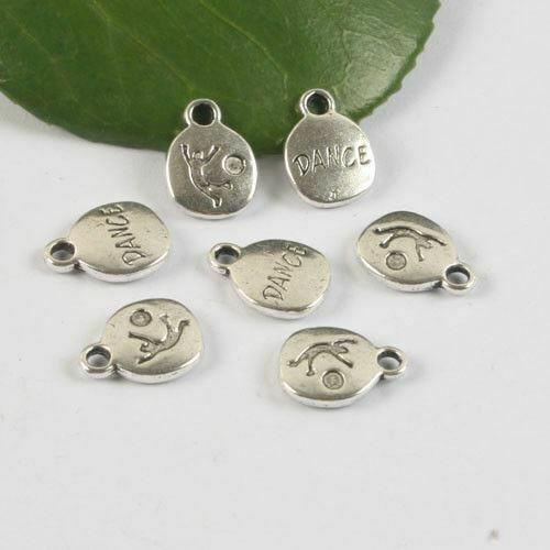 16pcs Tibetan silver DANCE pattern pendant h0619