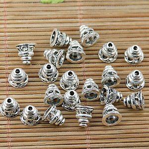 30pcs Tibetan silver nice design bead caps EF1639