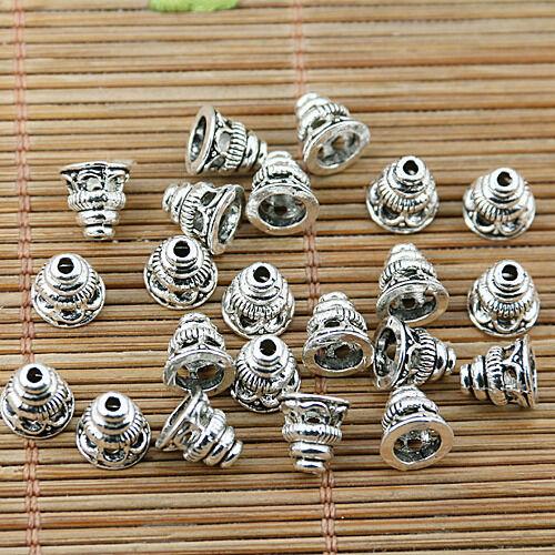 30pcs Tibetan silver nice design bead caps EF1639