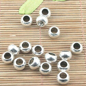 16pcs tibetan silver color symbol style design loose beads  H1060