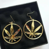 Fashion Jewelry Hook Earring maple leaf Round Earring Loop acrylic Earring