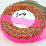 1roll 50 Yards gold-edge Sheer Organza Ribbon,20mm Wide assorted free ship