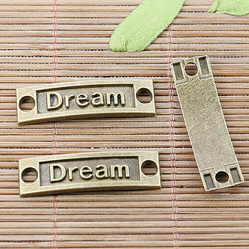 12pcs tibetan silver color Dream connector EF2557