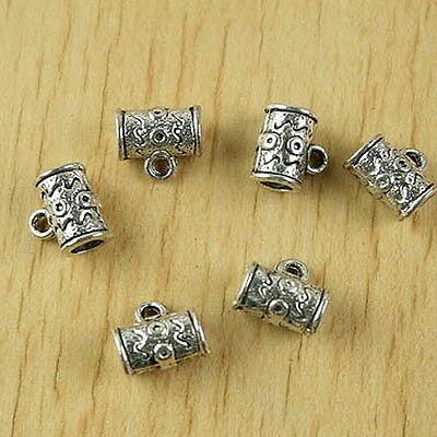 16pcs Tibetan silver color eye bail connector findings h2511