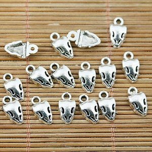 50pcs tibetan silver tone special design charms EF1561