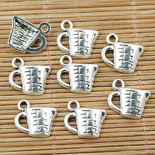 20pcs Tibetan silver graduated cup charm pendants EF1335