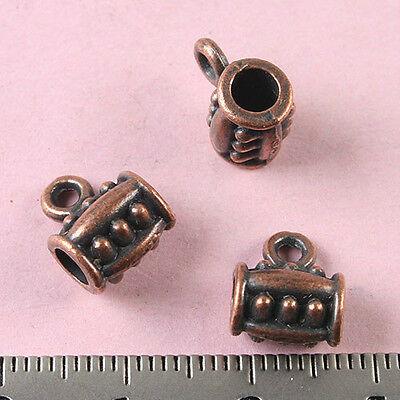30pcs copper-tone cup shape spacer beads h1828