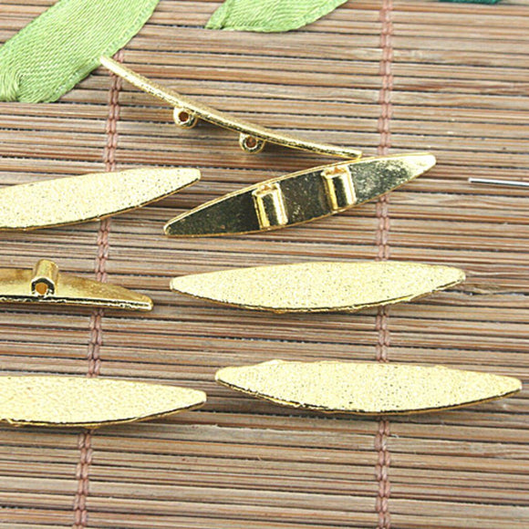 15pcs gold tone Skateboard connector h0190