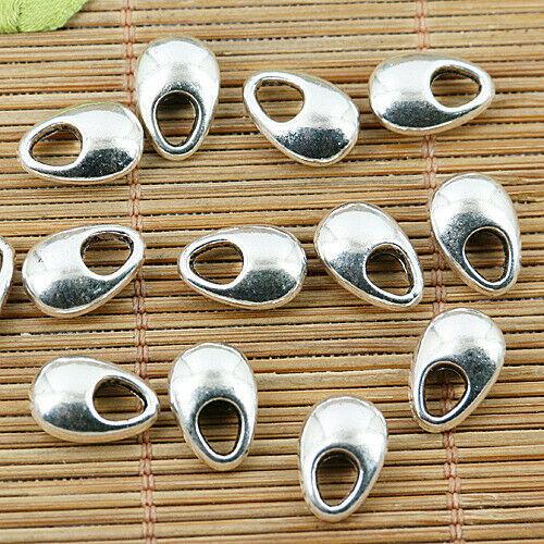 14pcs tibetan silver color tear-shaped drop design charms  EF1292