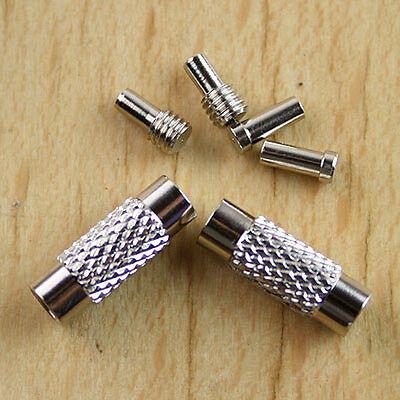 20sets  screw Clasp findings  for Stainless Steel Chain  h0697