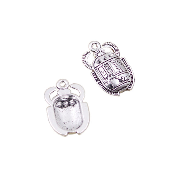 10pcs Charms Insect Hexapod Bug 25x16mm Tibetan Silver Color Pendants Antique Jewelry Making DIY Handmade Craft Pendant