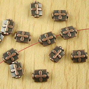 30pcs copper-tone Disc spacer beads H2261