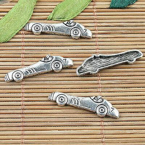 Alloy metal Tibetan Silver color car design findings 20pcs EF0008