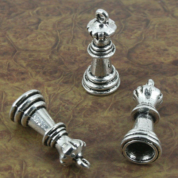 6pcs tibetan silver color tower design charms pendant   EF0149