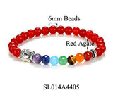 7 Chakra Beads Natural stones beads Yoga Reiki charm Necklace Bracelets to Pick