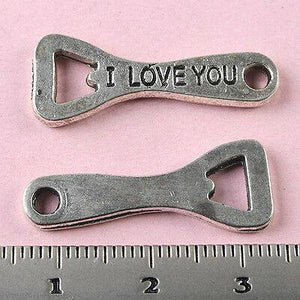 10pcs Tibetan silver bottle opener charm findings h1449