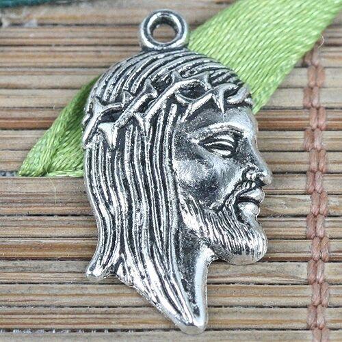 12pcs tibetan silver tone tribal man charms EF0269