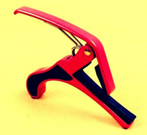 DeepRed color Trigger Change Key Clamp Capo For Acoustic/Electric/Classic Guitar