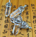 Natural Gemstone Hexagonal Point Reiki Chakra Healing Pendant For Necklace