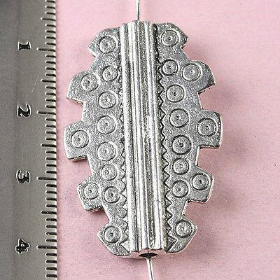 4Pcs Tibetan silver color comb charms Findings h1702