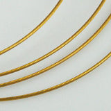 Pick  Multi-colors stainless steel wire 1mm for Necklace making DIY
