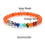 7 Chakra Beads Natural stones beads Yoga Reiki charm Necklace Bracelets to Pick