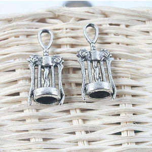 10pcs tibetan  silver color corkscrew design pendant charm G1134