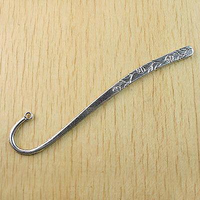 2pcs Tibetan sliver flower  Crafted Bookmark h1016