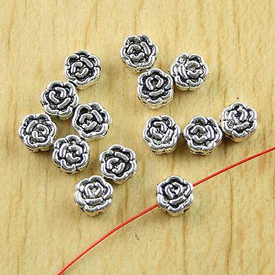 70pcs Tibetan Silver Cubic Spacer beads H0557