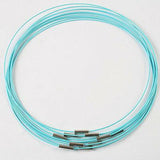 5PCS 16inch Stainless Steel Chain Necklace magnetic Clasp assorted freeshipping