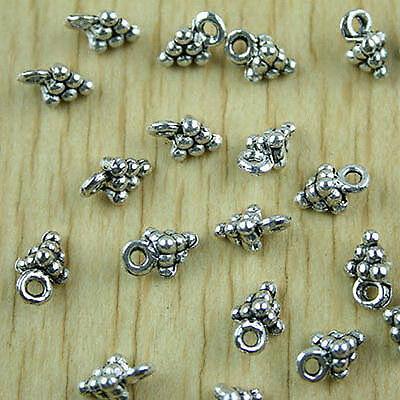 100pcs Tibetan silver grape charms findings h1516