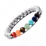7 Chakra Beads Natural stones beads Yoga Reiki charm Necklace Bracelets to Pick